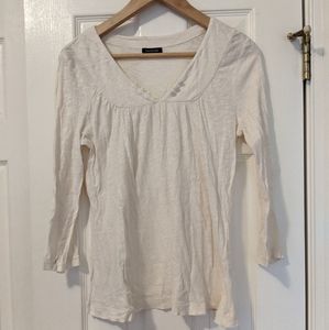 Calvin Klein Jeans White Tunic Top. Size Small.